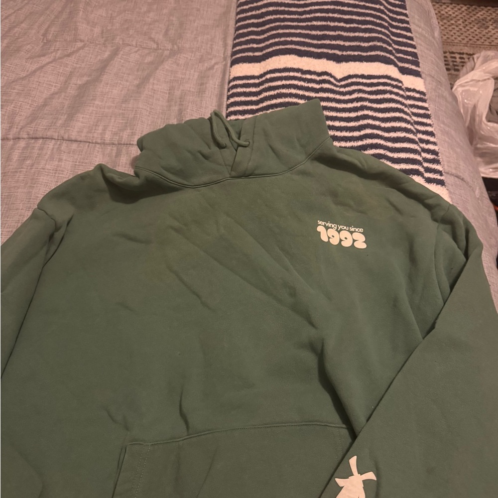 Dutch Bros Light Green Hoodie